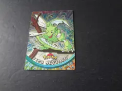 2000 Topps Pokemon Series 3 Silver Foil #123 Scyther TV Animation 1st Edition - Image 1