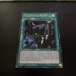 Clockwork Night RA03-EN071 Ultra Rare Yugioh Card 1st Edition Mint - Image 1