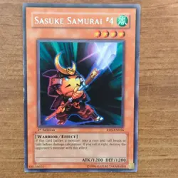 Yu-Gi-Oh! Sasuke Samurai #4 RDS-EN016 Rise of Destiny 1st Edition Wind Effect - Image 1