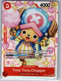 Tony Tony.Chopper EB01-006 SR Extra Booster Memorial Collection - One Piece - NM - Image 1