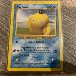 Psyduck 79/105 Neo Destiny Non-Holo 2000 WOTC Vintage Pokemon Card LP - Image 1