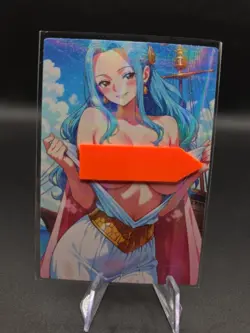 Vivi Nefeltari One Piece Anime Waifu Card Doujin ACG Goddess Holo - Image 1