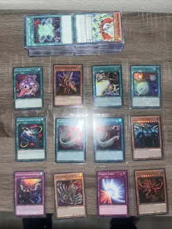 Yugioh TCG HP Bulk Lot 220 + Random Cards, New & Old Sets, Holo Cards Included - Image 1