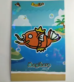 Magikarp Pokemon Peru Exclusive Smile Card Database Cracked Ice Holo Full Art - Image 1