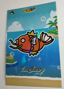 Magikarp Pokemon Peru Exclusive Smile Card Database Cracked Ice Holo Full Art - Image 3