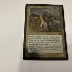 MTG - Ranger-Captain of Eos (Retro Frame) (Foil Etched) Modern Horizons Foil - Image 4