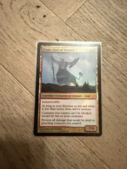 MTG - Iroas, God of Victory - 150/165 Journey into Nyx - Mythic - Foil - Image 1