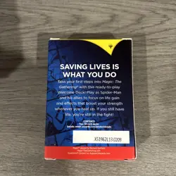 SDCC 2025 Hasbro Magic the Gathering Spider-Man Welcome Deck White Spiderman - Image 3