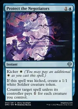 FOIL PROTECT THE NEGOTIATORS NM! *DOMINARIA UNITED* - Image 1