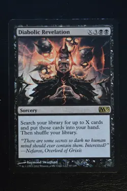 Magic The Gathering MTG DIABOLIC REVELATION Magic 2013 LP Lightly Played - Image 1