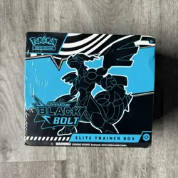 Pokemon Black Bolt Elite Trainer Box ETB-Sealed Pokemon TCG - Image 1