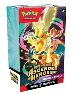 POKEMON TCG MEGA EVOLUTION ASCENDED HEROES BOOSTER BUNDLE SEALED - Image 1