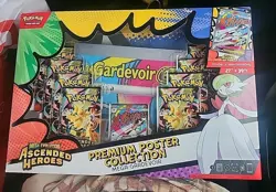 Pokemon Ascended Heroes Premium Poster Collection Mega Gardevoir FACTORY SEALED - Image 4