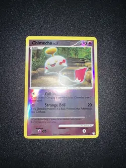 Pokemon TCG Chimecho 22/123 Mysterious Treasures Reverse Holo Rare NM/LP - Image 1
