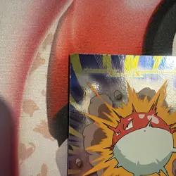 Voltorb #100 Topps Trading Cards Series 2 Holo Foil Pokemon Card - LP - Image 5