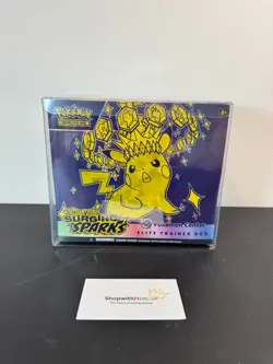 Pokemon TCG Surging Sparks Pokemon Center ETB - Sealed And Case Included! - Image 1