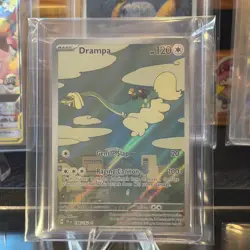 Pokemon TCG Drampa Scarlet Violet Temporal Forces 184/162 Perfect Condition - Image 1