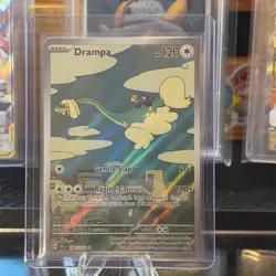 Pokemon TCG Drampa Scarlet Violet Temporal Forces 184/162 Perfect Condition - Image 2