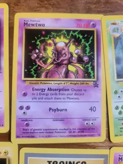 100 WOTC Pokemon Cards Base Set Neo, Base 2 Jungle Fossil Mew Mewtwo Promo Lugia - Image 2