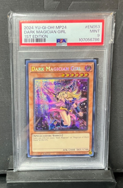 Yu-Gi-Oh! Dark Magician Girl MP24-EN053 1st Edition PSA 9 MINT - Image 1