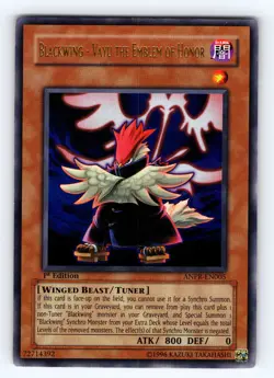 Yugioh Blackwing - Vayu The Emblem Of Honor ANPR-EN005 1st Ultra - VLP-NM 💎 - Image 1