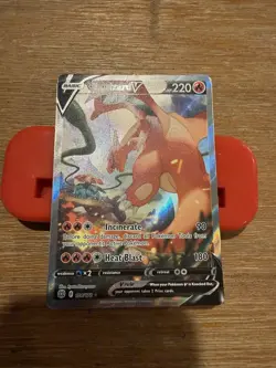 Charizard V (Alternate Art) 154/172 SWSH Brilliant Stars 2022 Pokemon - Image 3