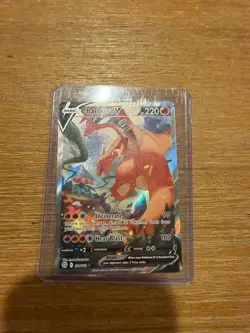 Charizard V (Alternate Art) 154/172 SWSH Brilliant Stars 2022 Pokemon - Image 4