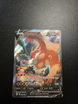 Charizard V (154/172) Brilliant Stars Alt Art Ultra Rare Pokemon Card - Image 1