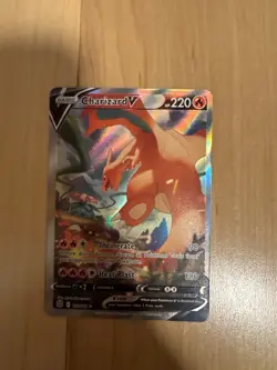Charizard V Alternate Alt Art 154/172 Pokemon Brilliant Stars NM - Image 1