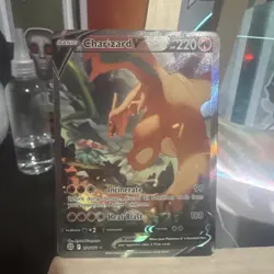 NEAR MINT! Charizard V (154/172) Brilliant Star Alt Art Ultra Rare Pokemon Card! - Image 1