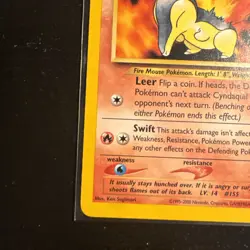 Pokemon TCG Cyndaquil Neo Genesis Card 56/111 Unlimited Common - Image 5