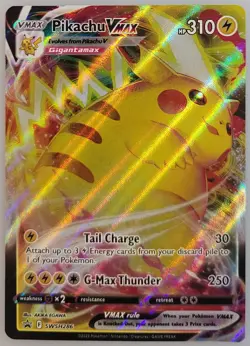 Pikachu VMAX SWSH286 POKEMON SWSH: Sword & Shield Promo Cards Holo NM - Image 1