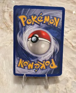 ZAPDOS 1999 vintage 16/102 Base Set Pokemon Card Holo Foil RARE - Image 3