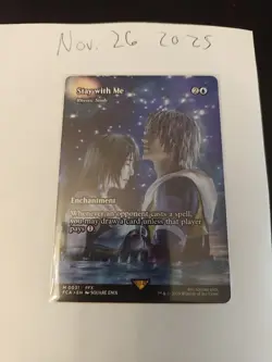 Stay with Me - Rhystic Study (Showcase) Final Fantasy: Through the Ages Non-Foil - Image 1