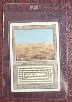 Scrubland - MtG Revised/3rd Ed. - Rare LP/MP 1994 (c1) - Image 4