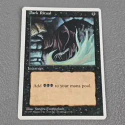 MTG Dark Ritual C Fourth Edition #116 - Image 1