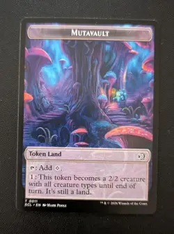 MTG Lorwyn Eclipsed Token MUTAVAULT #11 ** ELK NM - Image 1