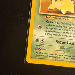 Chikorita 54/111 | Neo Genesis | Non Holo Pokemon Card NM - Image 5