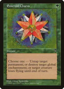 Emerald Charm Visions Near Mint MTG Magic DNA GAMES - Image 1