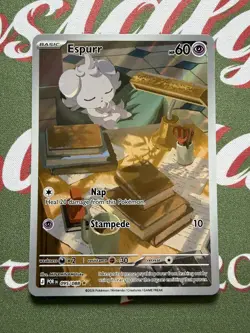 Espurr 095/088 - Illustration Rare - Perfect Order - Pokemon TCG NM Pack Fresh - Image 1