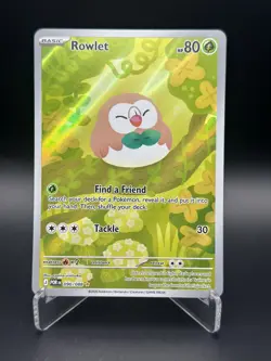 Pokemon TCG Rowlet 090/088 Perfect Order Illustration Rare ✨ PACK FRESH - Image 1