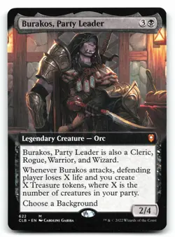 Burakos, Party Leader Extended Art #622 Commander Legends: Battle for Baldur's - Image 1