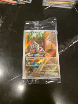 SEALED Pokemon TCG: Mimikyu SVP 075 Black Star Promo Holo English Sealed New - Image 1