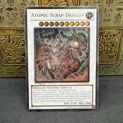 Yugioh Atomic Scrap Dragon STOR-EN043 1st Edition Ultimate Rare NM - Image 1