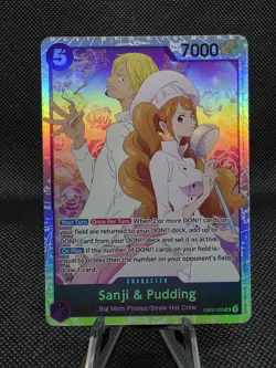 Sanji & Pudding - EB02-035 - One Piece: Anime 25th Collection - Image 1