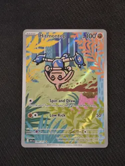 Hitmontop 240/217 Illustration Rare Ascended Heroes Pokemon TCG Pack Fresh NM - Image 1