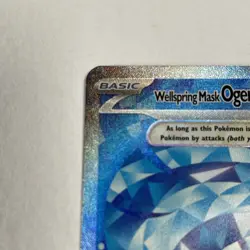 Pokemon TCG Wellsping Ogerpon EX Mask 213/167 Sir Twilight Masquerade Card - Image 3