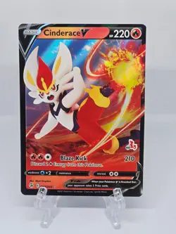 043/264 CINDERACE V | ILLUSTRATION RARE | FUSION STRIKE POKEMON CARD - Image 1