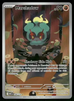 Pokemon Cards Marshadow 146/132 Mega Evolution Illustration Rare NM - Image 1