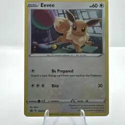 Eevee SWSH212 SWSH: Black Star Astral Radiance Promo Card Cosmo Holo - Image 3